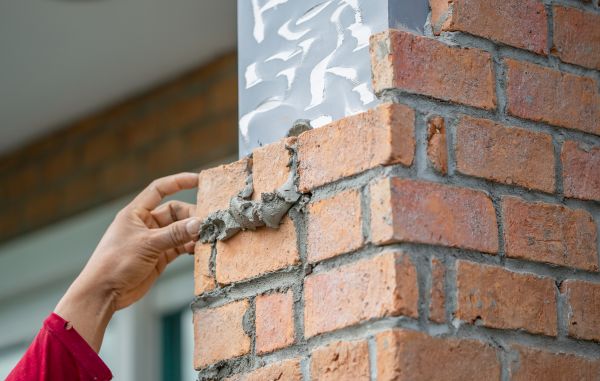Brick Pillar Repair in Chesterfield