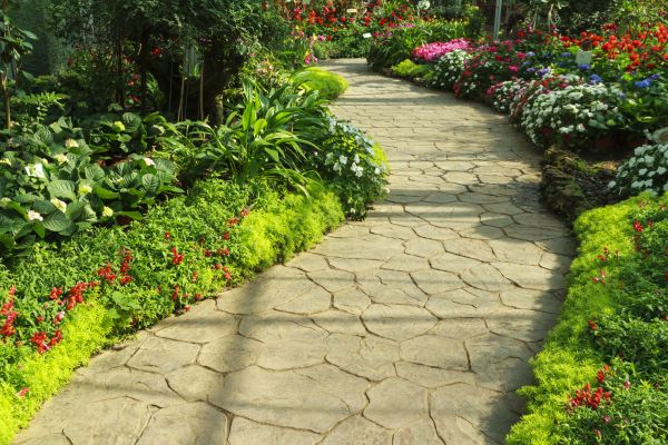 Stone Pathway Repair in Chesterfield