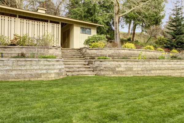 Retaining Wall Construction in Chesterfield