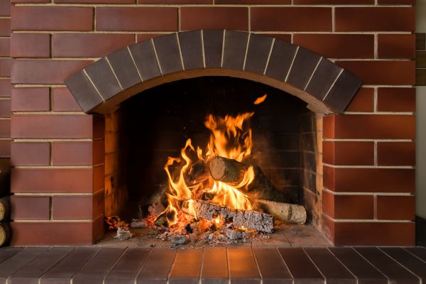Brick Fireplace Installation in Chesterfield