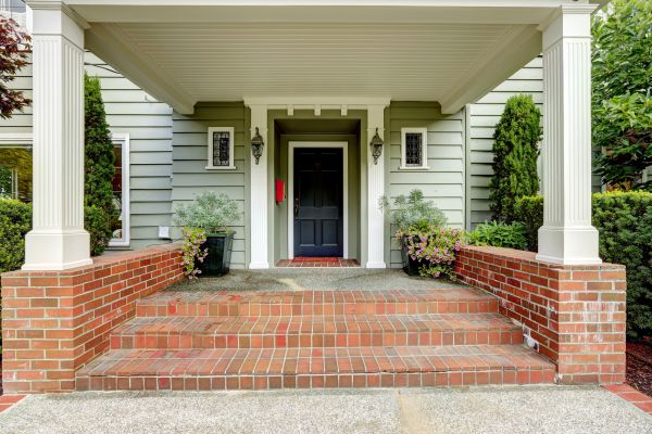 Front Porch Masonry Repair in Chesterfield