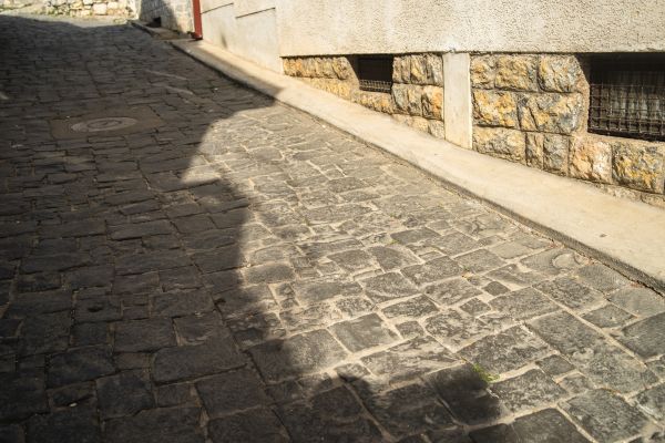 Stone Sidewalk Repair in Chesterfield